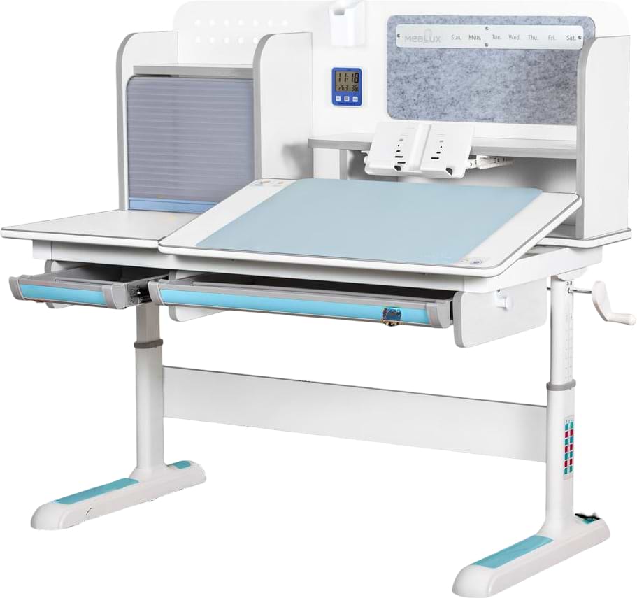 Парта школьная Mealux Winnipeg Multicolor WG + BL (BD-630 WG + BL Multicolor)